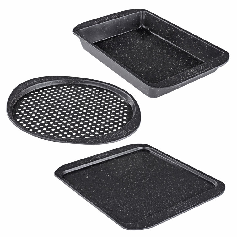 Prestige Stone Quartz Bakeware Baking Sheet, Pizza Crisper, And Cake